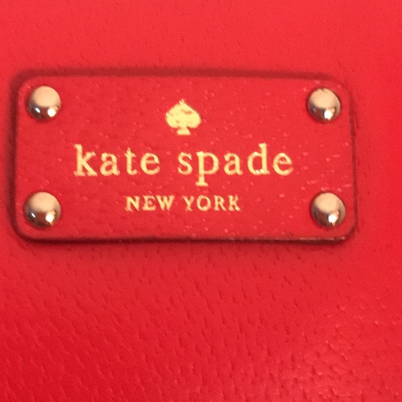 Kate ♠️ Wellesley Quinn Bag in red geranium)Tote - Picture 6 of 15